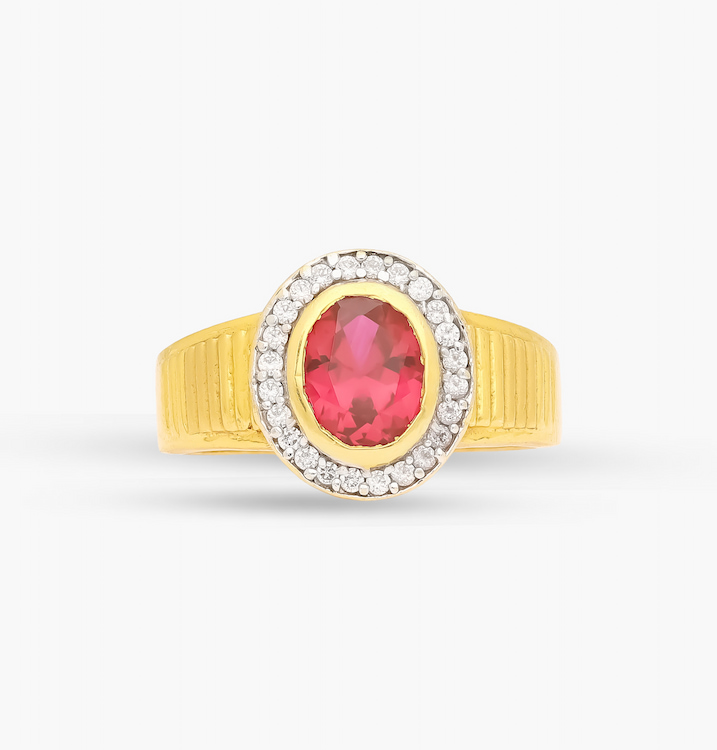 The Sparkle in Pink Ring